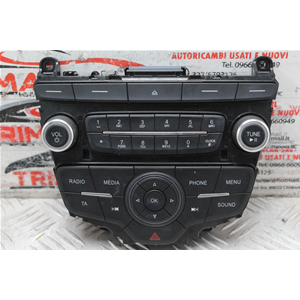 F1ET18K811BC PULSANTIERA PLANCIA CONSOLE CENTRALE AUTORADIO FORD FOCUS 3 III (2010 IN POI)