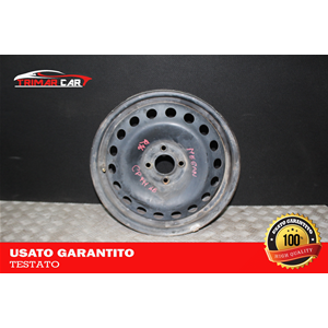 6,5JX16H R16 CERCHIO SINGOLO IN FERRO RENAULT MEGANE 2 II SW (KM0/1)(03-12)