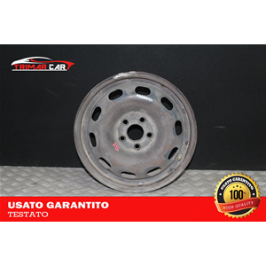 6JX15H R15 SET 4 CERCHI IN FERRO SKODA OCTAVIA 1 (1U2) (1996-2010)