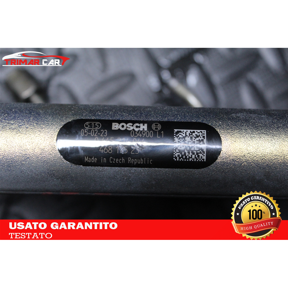 Tubo Flauto Rail Iniezione Fiat Grande Punto Multijet Bosch