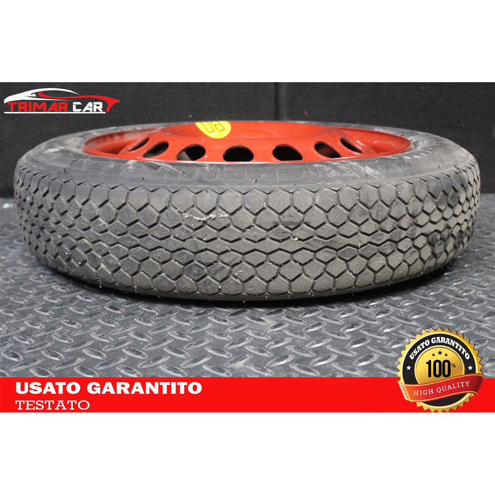 43364 - 125/80 R15 KIT RUOTINO DI SCORTA CON ACCESSORI ALFA ROMEO 156  (932)(97-05) 1.9 JTD 115CV 85KW COD MOT; 937A2000 - ORIGINALE