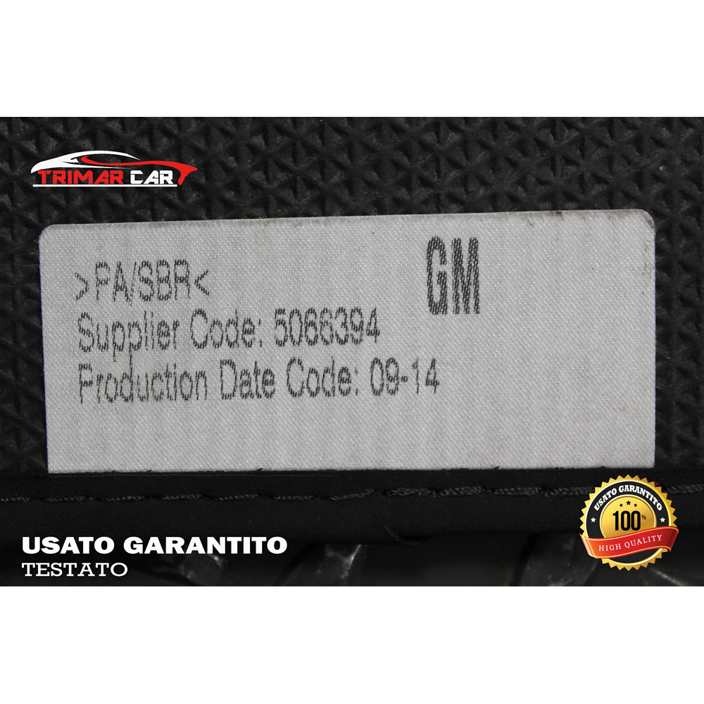 38087 - 5066394 SET TAPPETINI MOQUETTE OPEL CORSA E (X15)(2014 IN POI) -  ORIGINALE